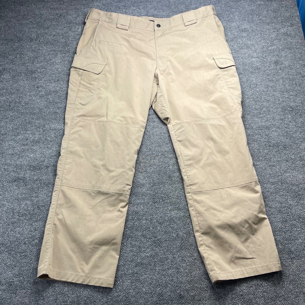 5.11 Tactical Stryke Pants Mens 42x30 Khaki Flex-Tac Ripstop Cargo 74369